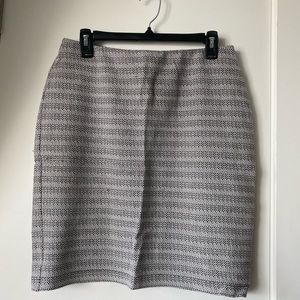 LOFT textured mini skirt